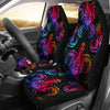 Colorful Tribal Maori Turtle Car Seat Covers