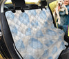 Abstract Circles Car Back Seat Pet Cover