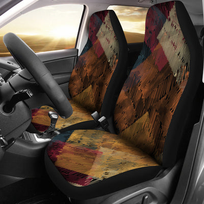 Diagonal Patchwork Car Seat Covers