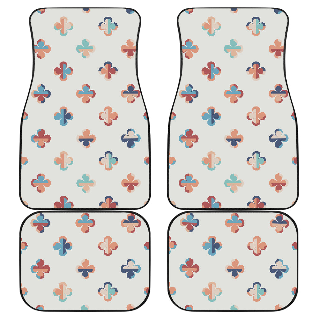 Clover Pattern Car Floor Mats