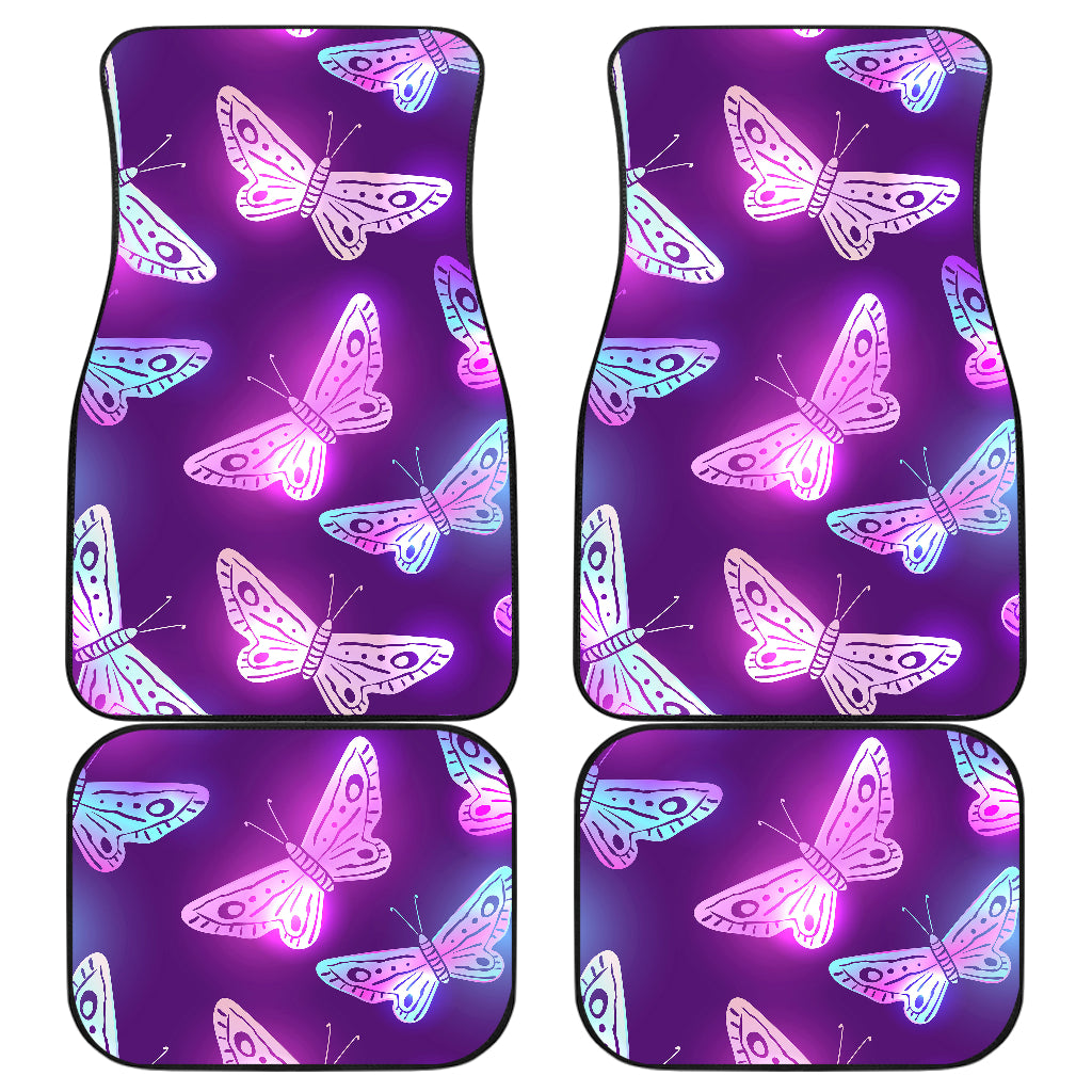 Purple Butterflies Car Floor Mats