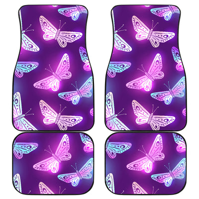 Purple Butterflies Car Floor Mats