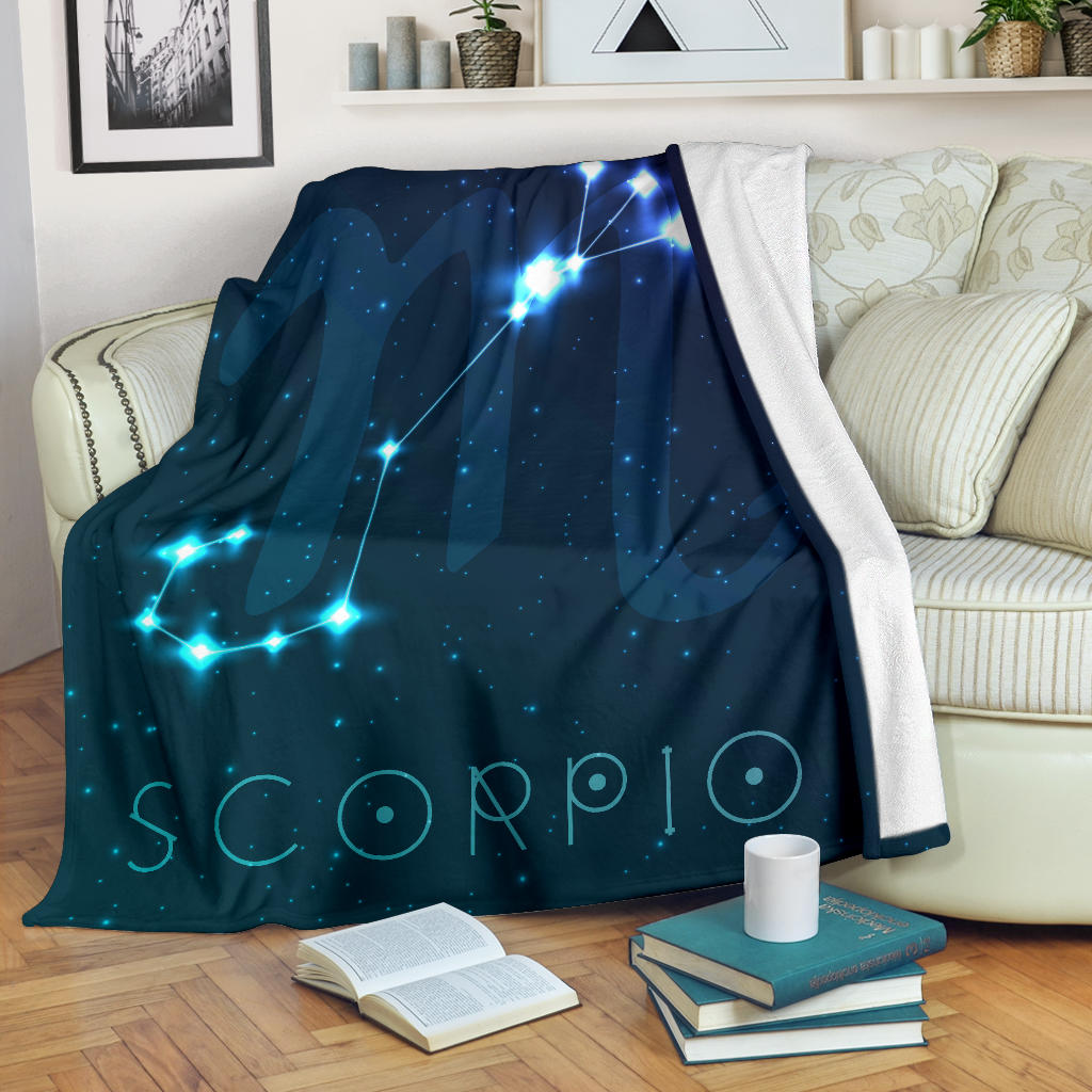 Scorpio Zodiac Blanket