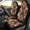 Brown Ethnic Car Seat Covers