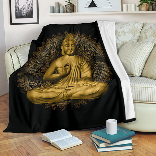 Buddha Statue Blanket