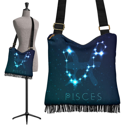 Pisces Zodiac Crossbody Bag