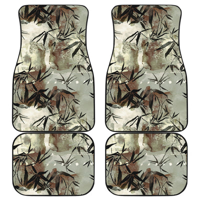 Abstract Leaves Car Floor Mats