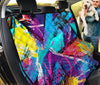 Colorful Abstract Car Back Seat Pet Cover