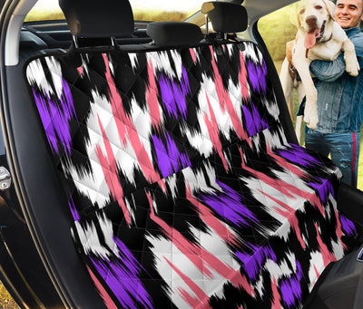 Colorful Abstract Car Back Seat Pet Cover