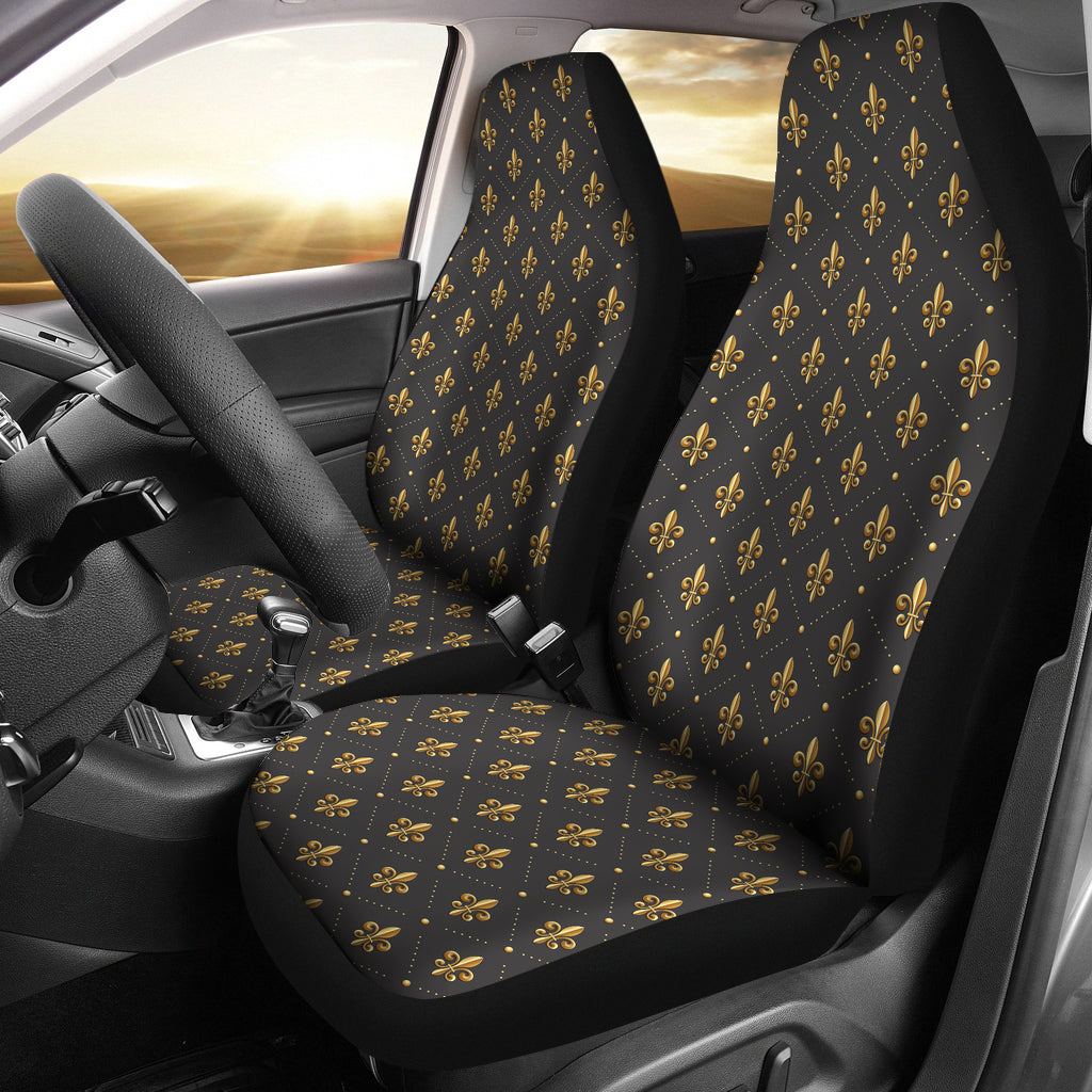 Gold Decor Car Seat Covers