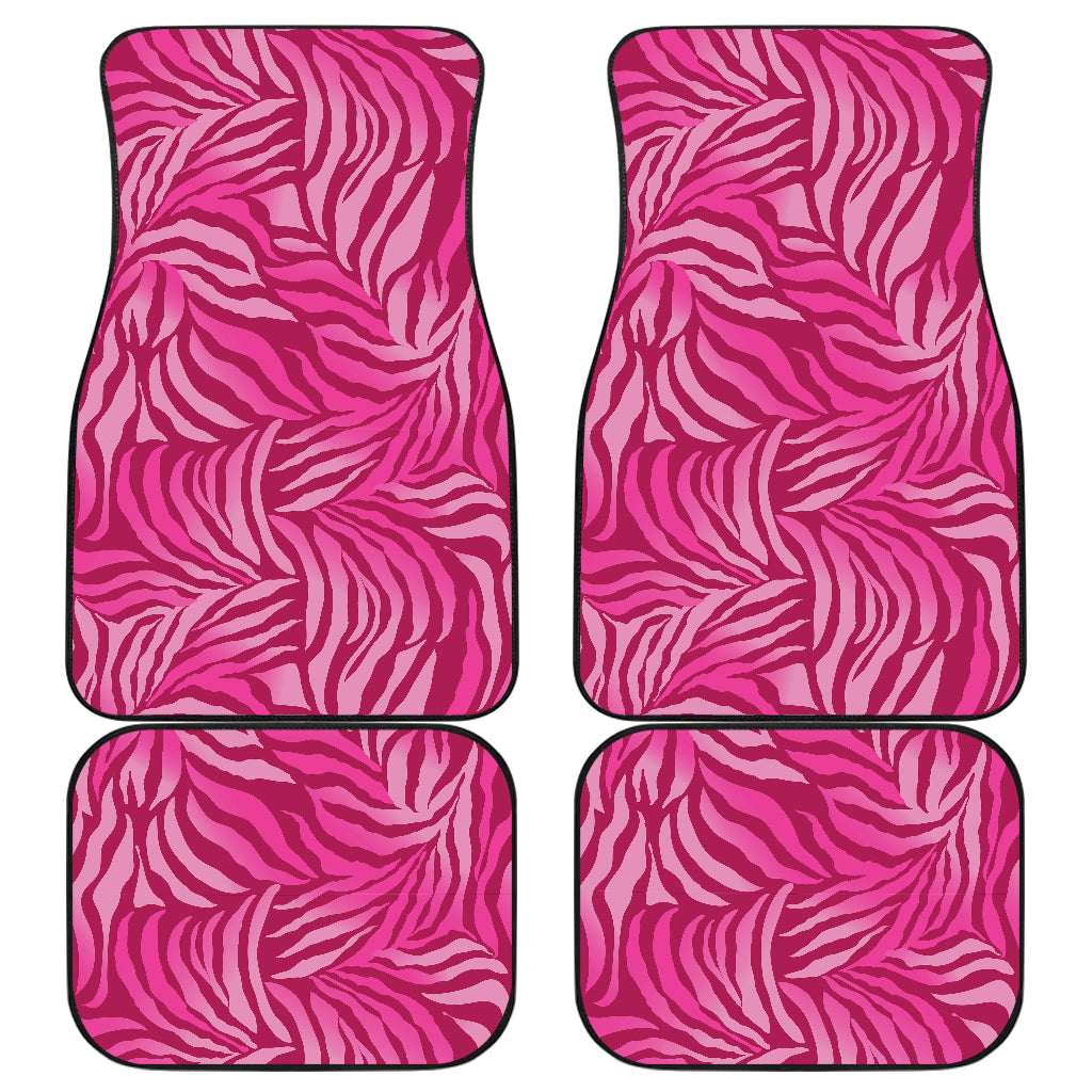Pink Abstract Car Floor Mats