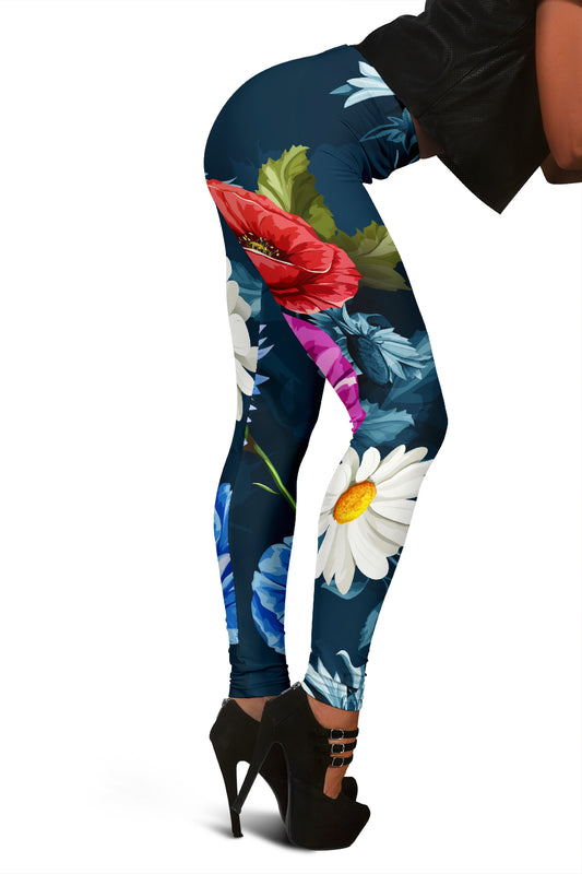 Colorful Flowers Leggings