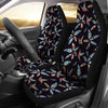 Colorful Hummingbirds & Feathers Car Seat Covers