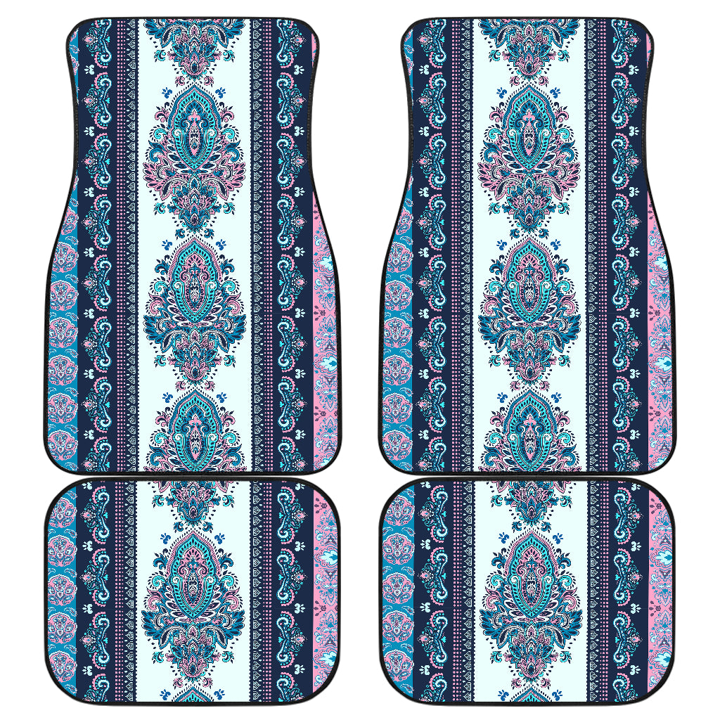 Boho Persian Decor Car Floor Mats