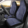 Blue Grey Elegant Decor Car Seat Covers