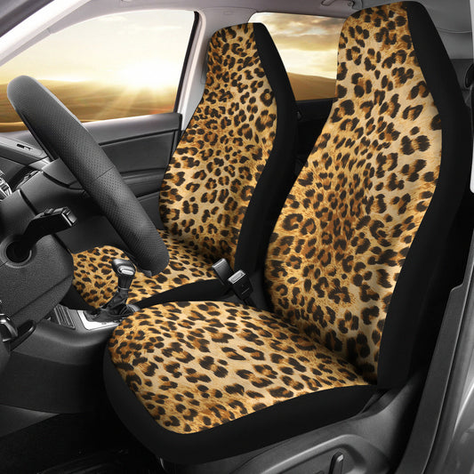 Leopard Print Car Seat Covers