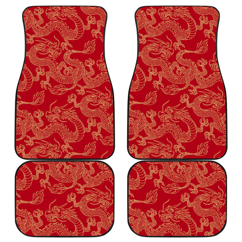 Red Dragon Car Floor Mats