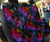 Colorful Tribal Maori Turtle Car Back Seat Pet Cover