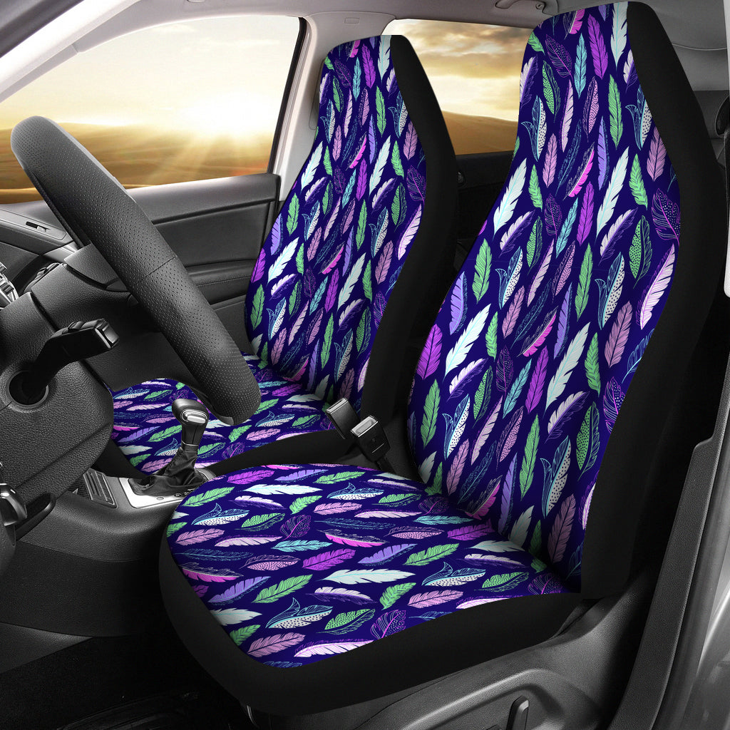 Feathers Car Seat Covers