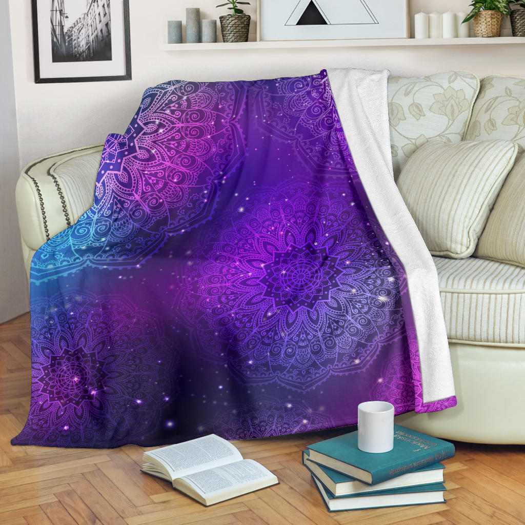 Purple Mandalas Blanket