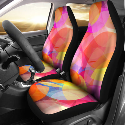 Colorful Abstract Car Seat Covers