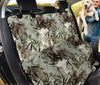 Abstract Leaves Car Back Seat Pet Cover