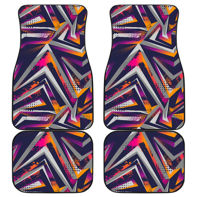 Colorful Abstract Car Floor Mats