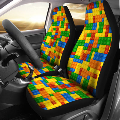 Colorful Lego Car Seat Covers