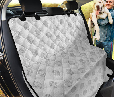 Abstract Circles (2) Car Back Seat Pet Cover