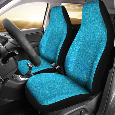 Blue Confetti Print Car Seat Covers