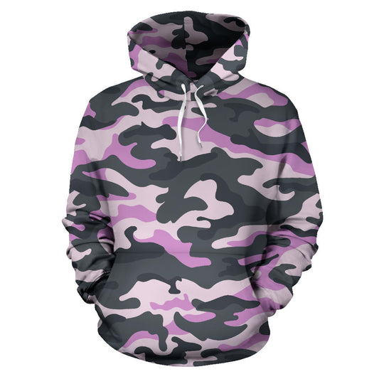 Pink Camouflage Hoodie