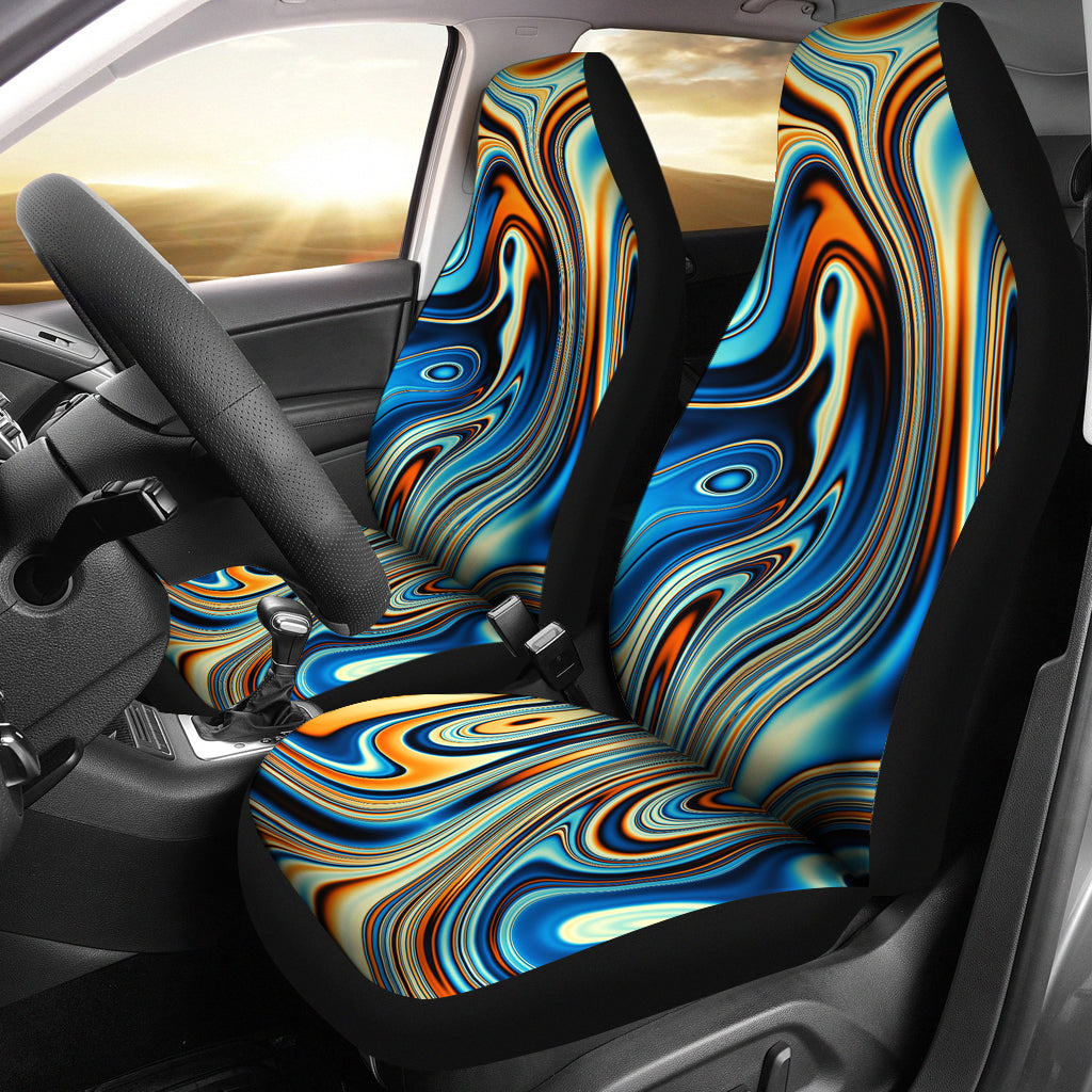 Colorful Abstract Car Seat Covers