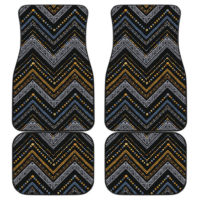 Ethnic Zig Zag Car Floor Mats