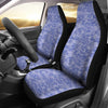 Blue Digital Camouflage Car Seat Covers