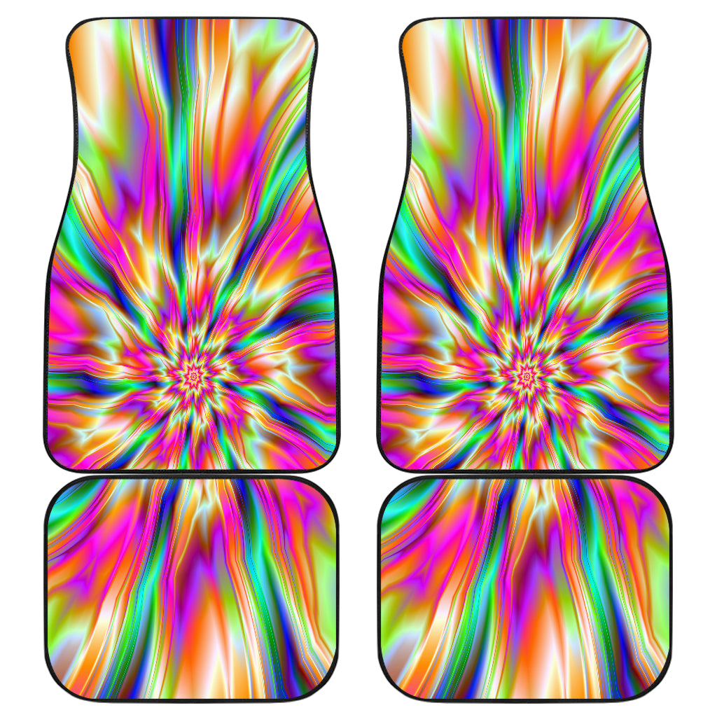 Colorful Psychedelic Car Floor Mats