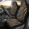 Brown Abstract Car Seat Covers