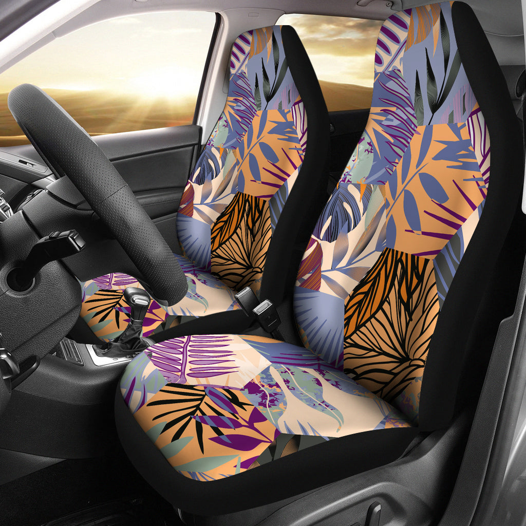 Floral Honeycomb Car Seat Covers