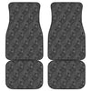 Dark Grey Abstract Pattern Car Floor Mats