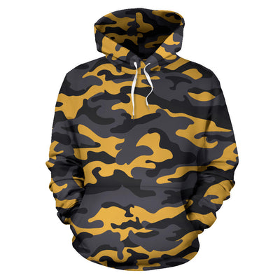 Yellow Camouflage Hoodie