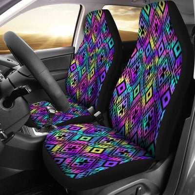 Neon Ethnic Car Seat Covers