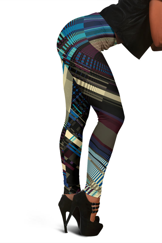 Diagonal Abstract Leggings
