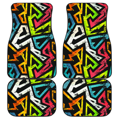 Colorful Abstract Car Floor Mats