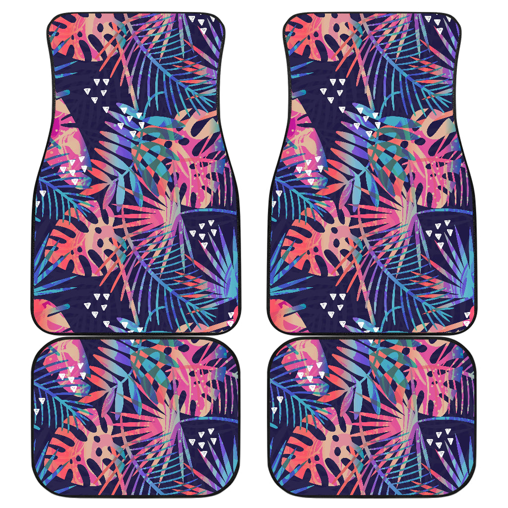 Colorful Plants Car Floor Mats