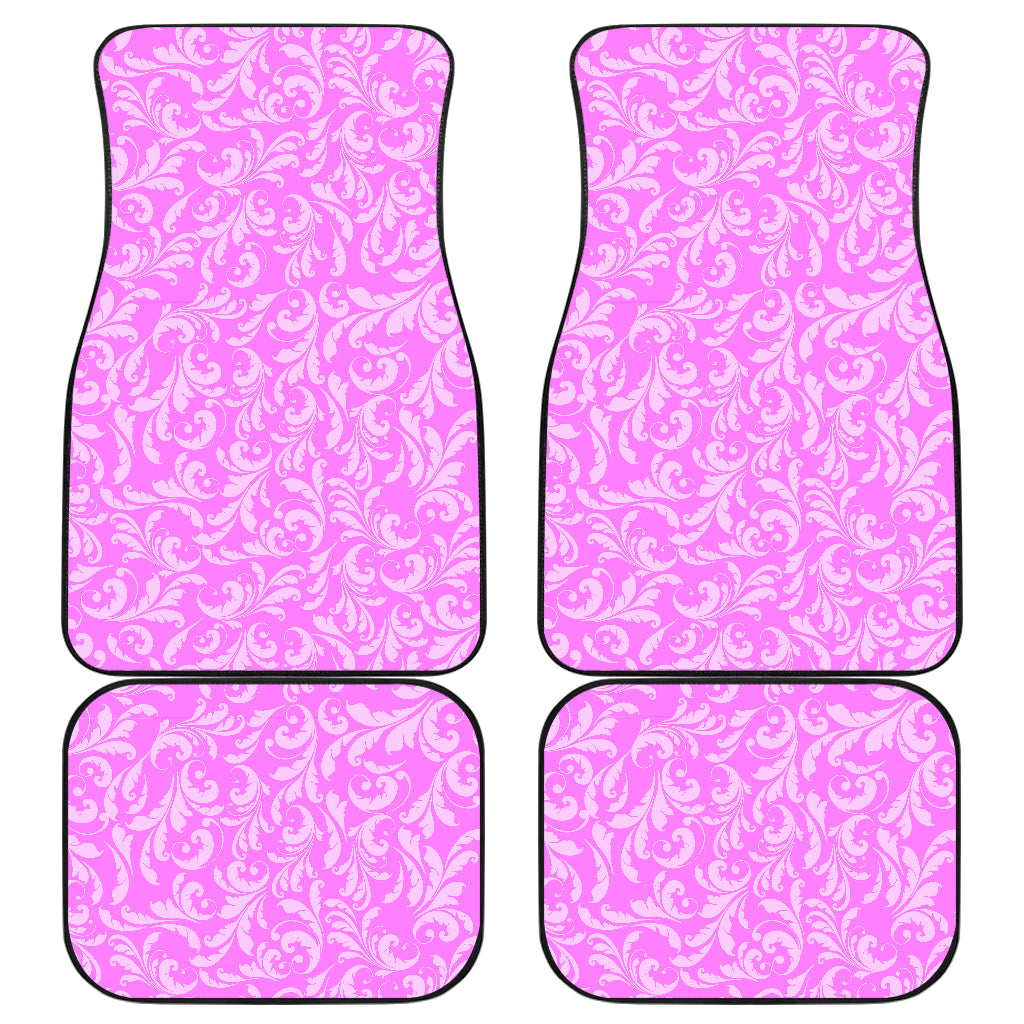 Pink Elegant Decor Car Floor Mats