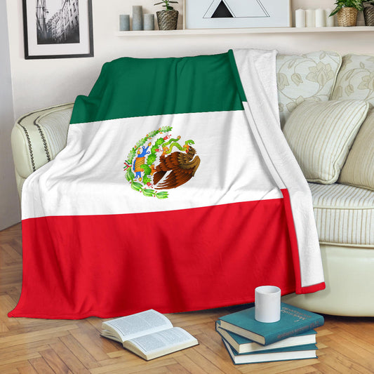 Mexican Flag Blanket