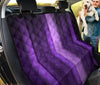 Purple Stripes Car Back Seat Pet Cover