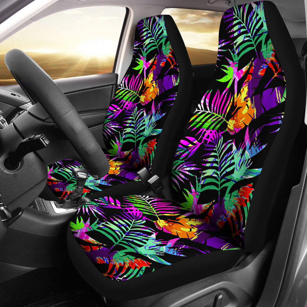 Colorful Plants Car Seat Covers