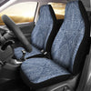 Blue Grey Elegant Decor Car Seat Covers