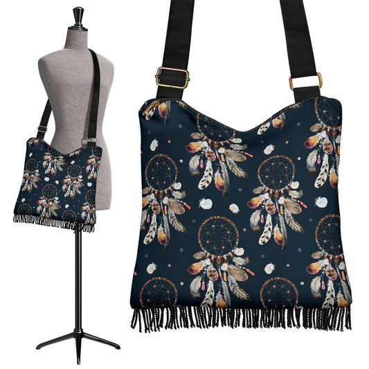 Dream Catchers Boho Crossbody Bag