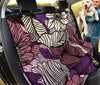 Colorful Floral Car Back Seat Pet Cover